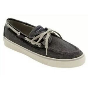 Grey Sperry Bahama topsiders size 7